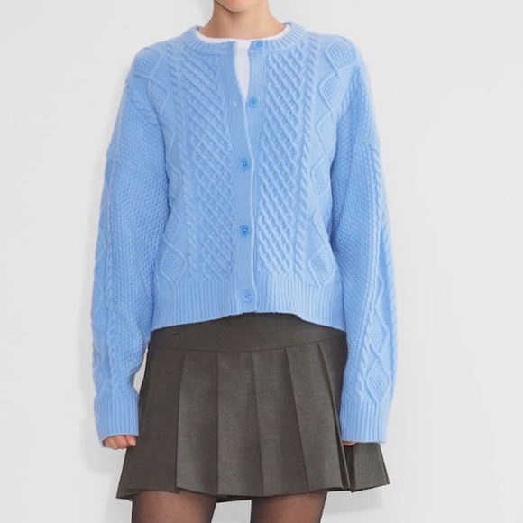 Aritzia Sunday Best Green Dionne Sweater - Picture 7 of 7